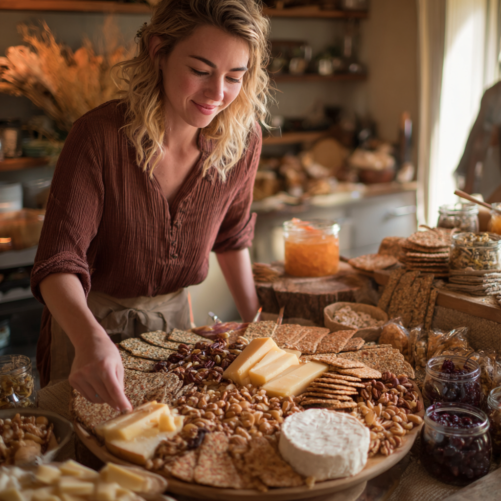 Prepararea meselor sănătoase organizate în containere, demonstrând planificarea sistematică a alimentației